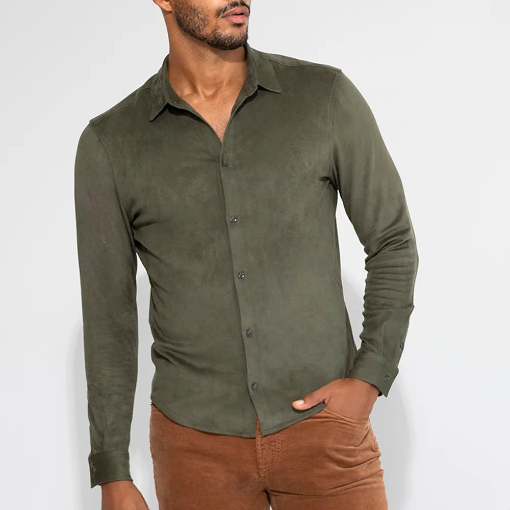 Monfrère Monfrère Cooper Shirt in Juniper Endless Waves