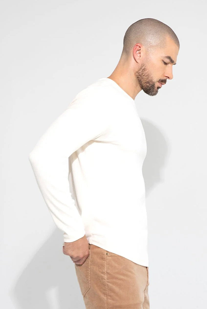 Monfrère Monfrère Dann Ribbed Long Sleeve Endless Waves