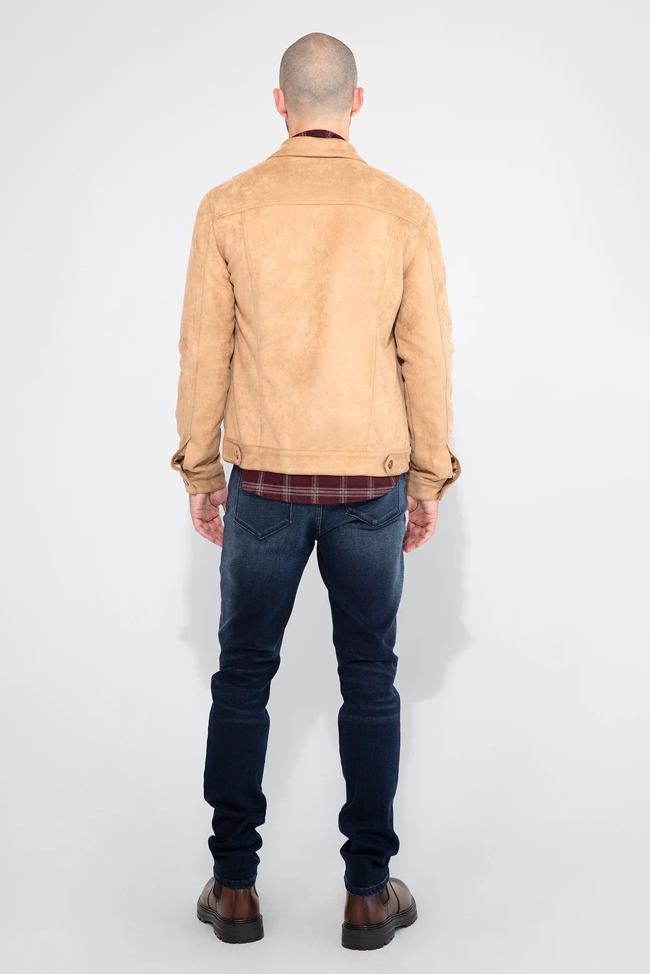 Monfrère Monfrère Dean Butter Suede Jacket Endless Waves