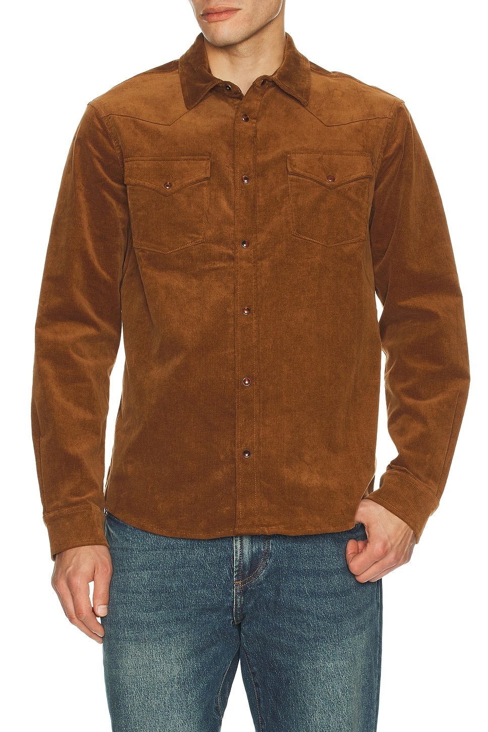 Monfrère Eastwood Needle Cord Shirt - Endless Waves