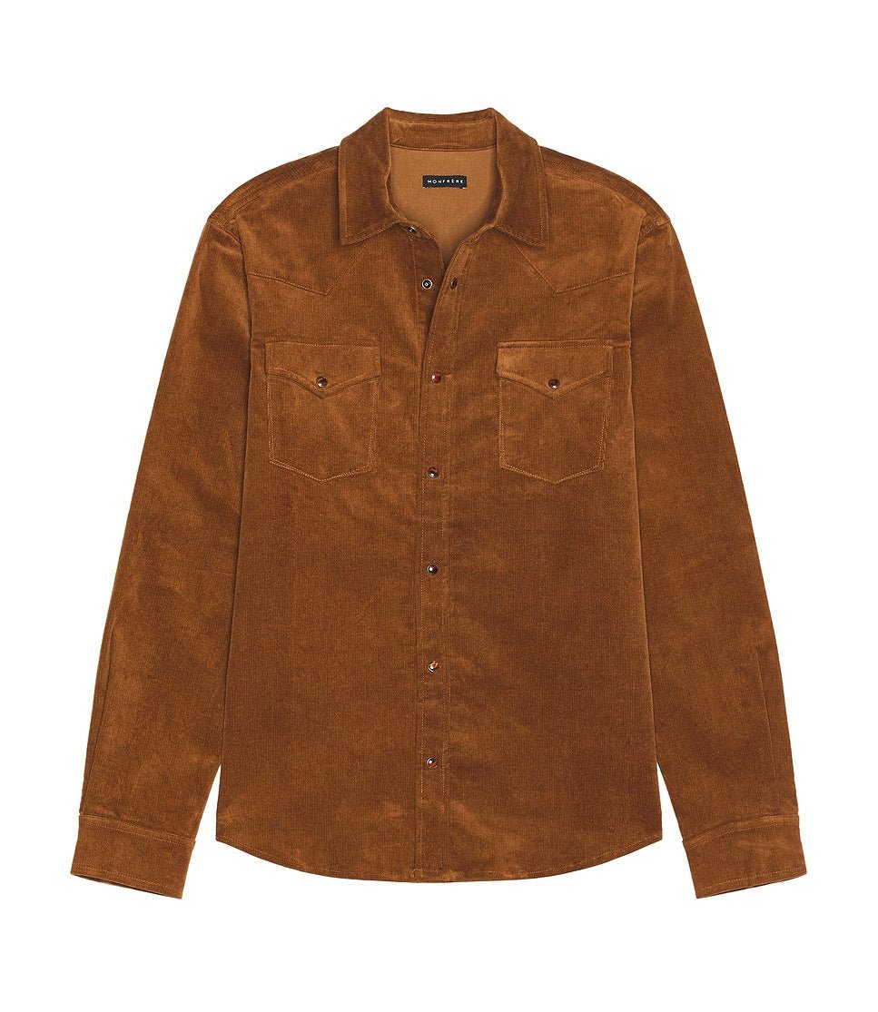 Monfrère Eastwood Needle Cord Shirt - Endless Waves