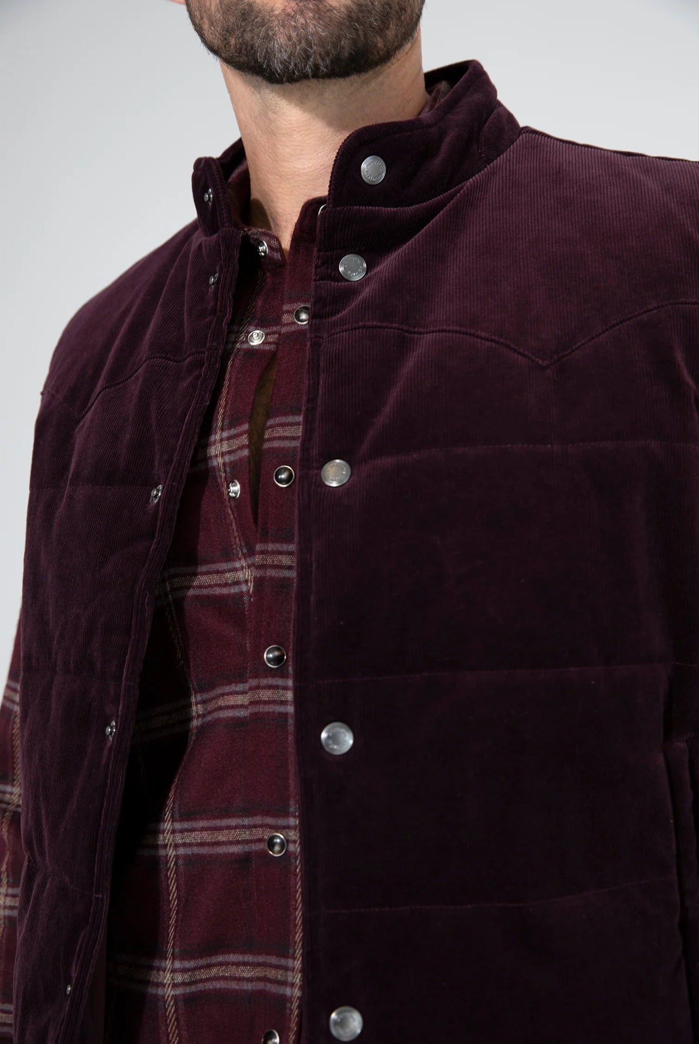 Monfrère Monfrère Wayne Needle Cord Vest Endless Waves