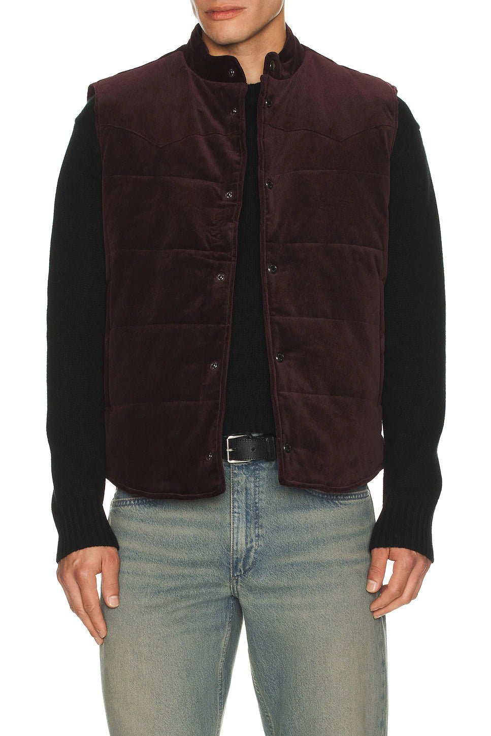 Monfrère Wayne Needle Cord Vest - Endless Waves