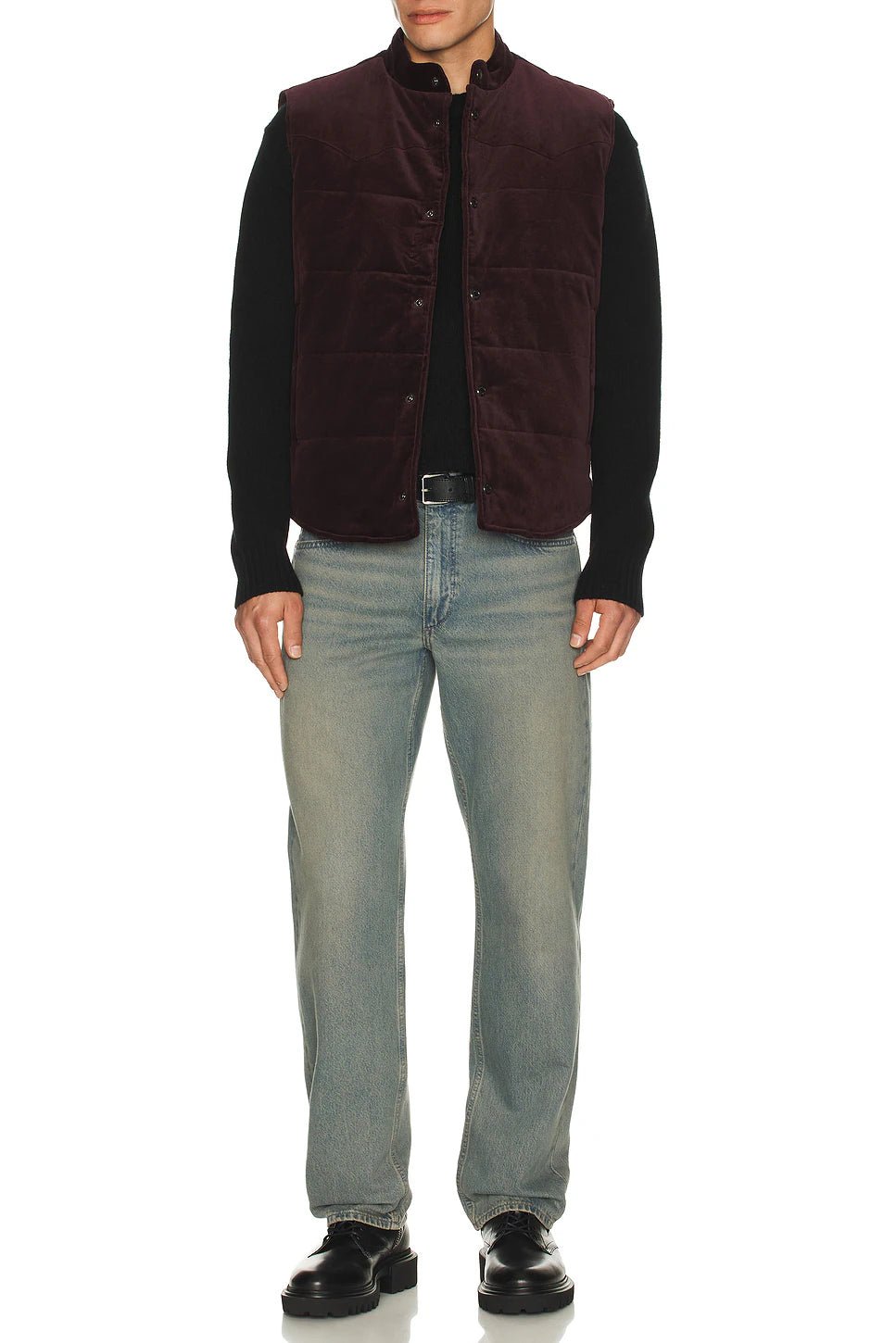 Monfrère Wayne Needle Cord Vest - Endless Waves