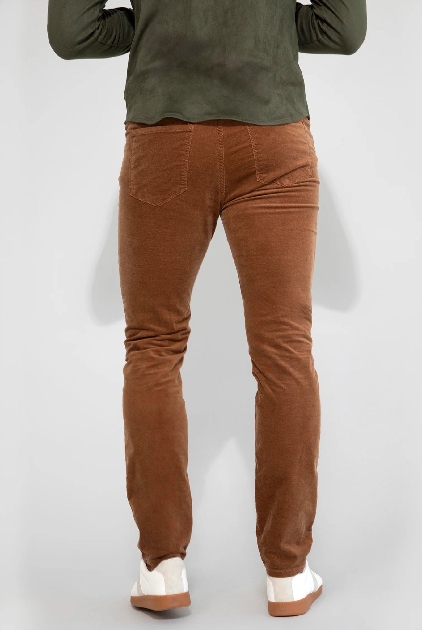 Monfrère Monfrere Brando Slim Fit Velvet Pants Endless Waves