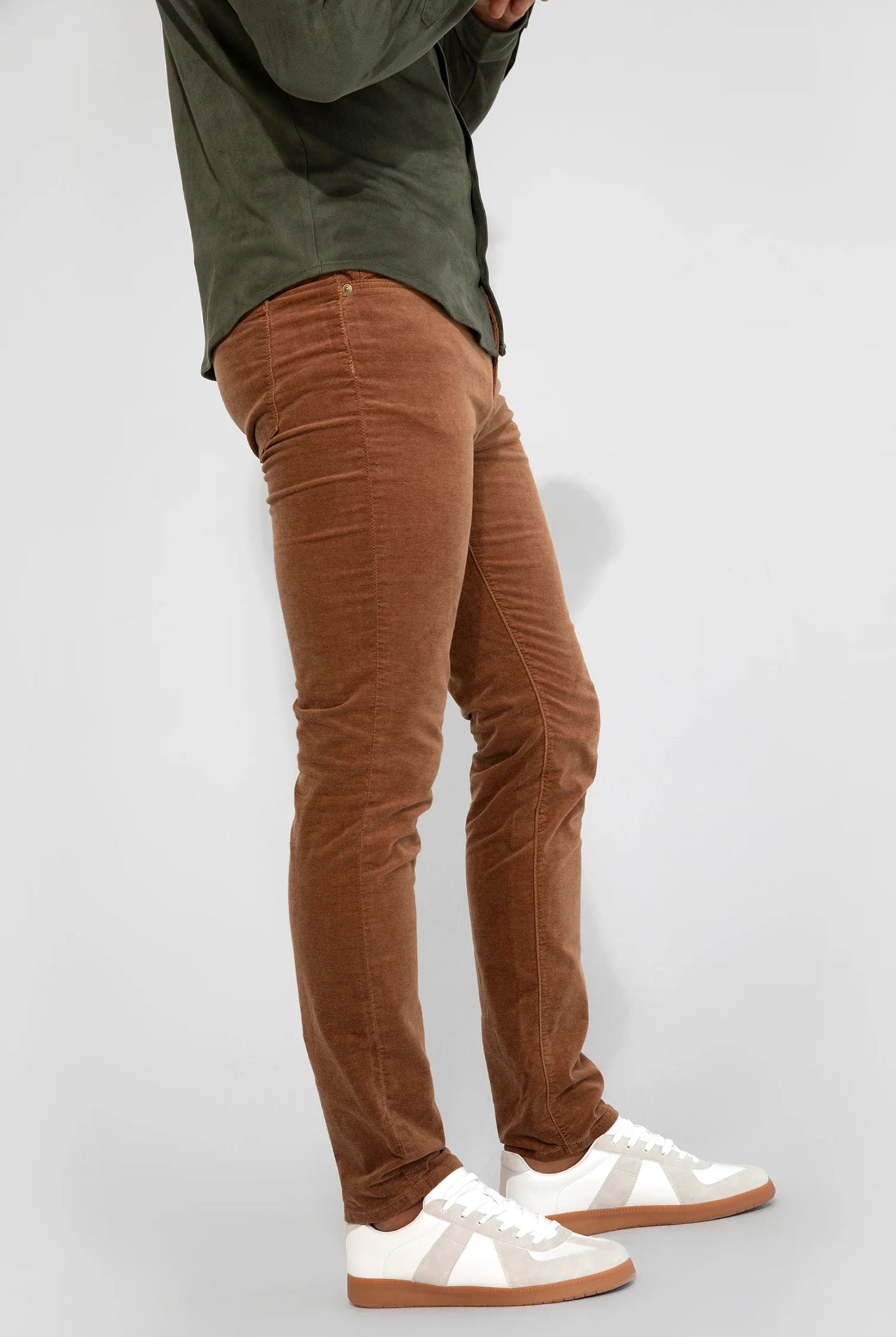 Monfrère Monfrere Brando Slim Fit Velvet Pants Endless Waves