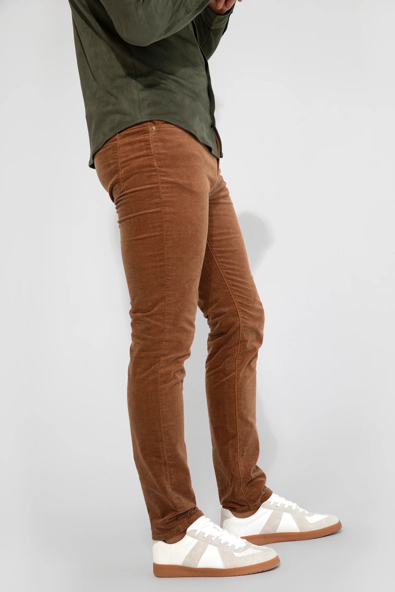 Monfrère Monfrere Brando Slim Fit Velvet Pants Endless Waves