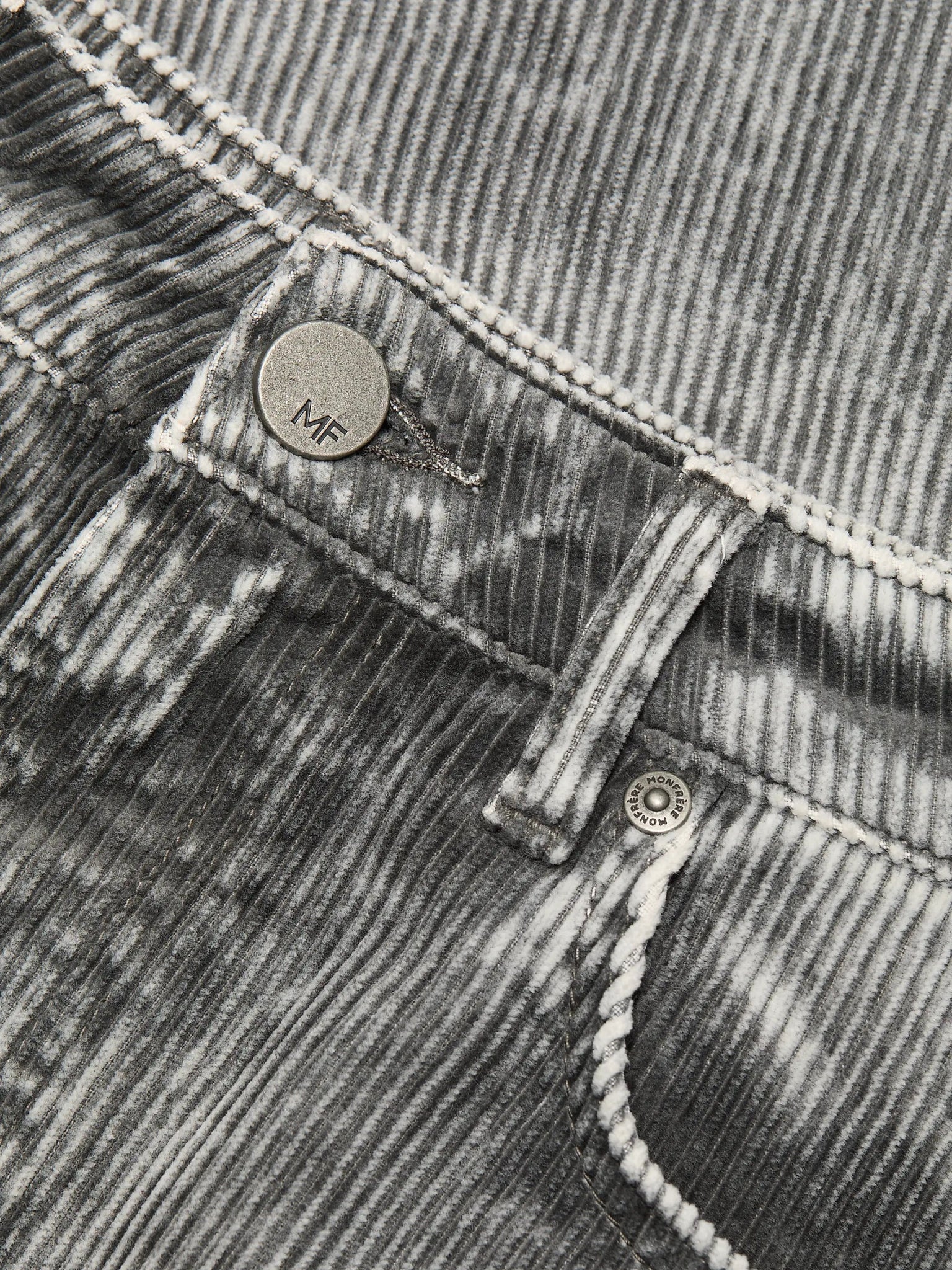 Monfrère Monfrere Caine Acid - Wash Straight Leg Jeans Endless Waves