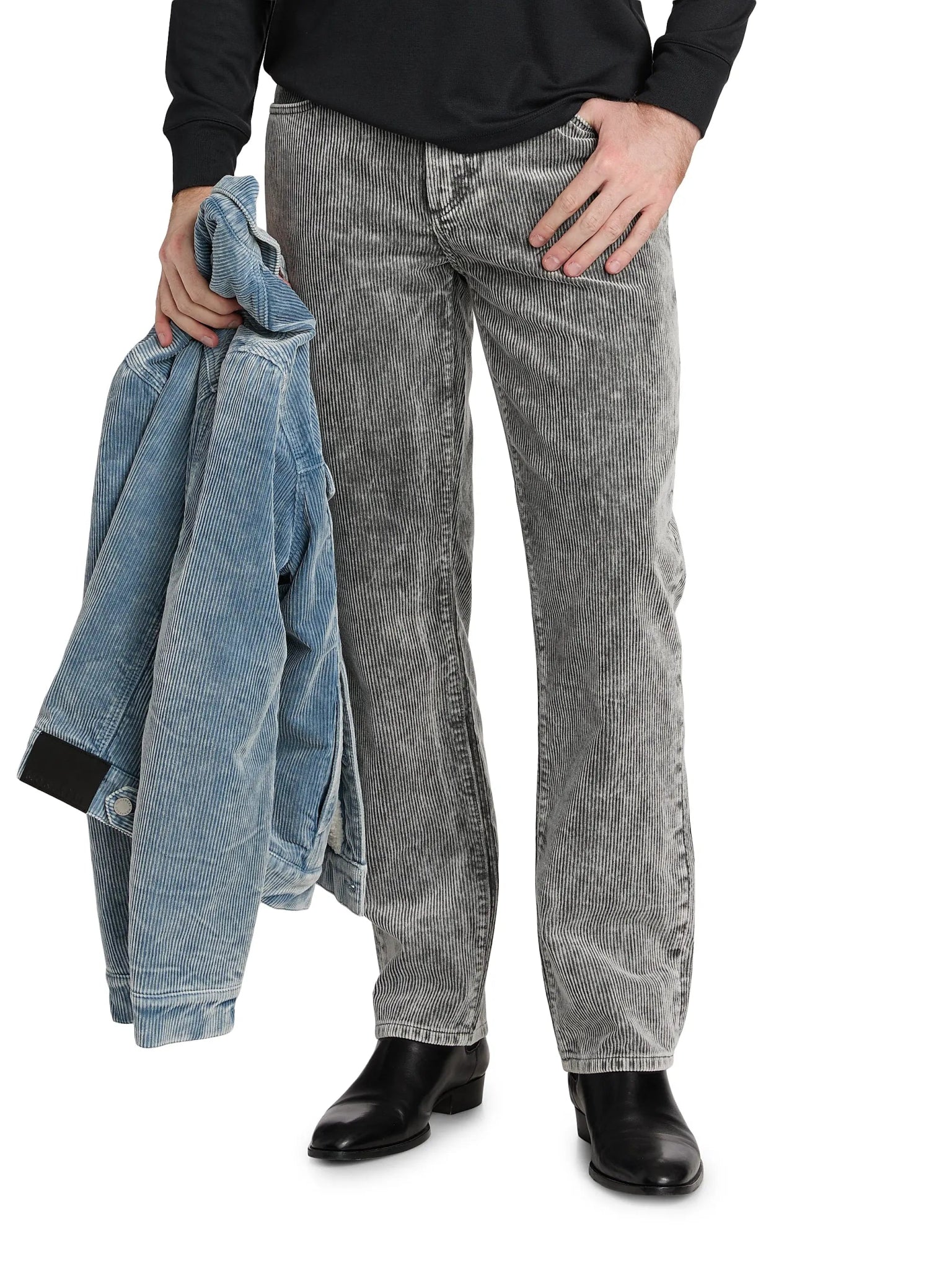 Monfrère Monfrere Caine Acid - Wash Straight Leg Jeans Endless Waves