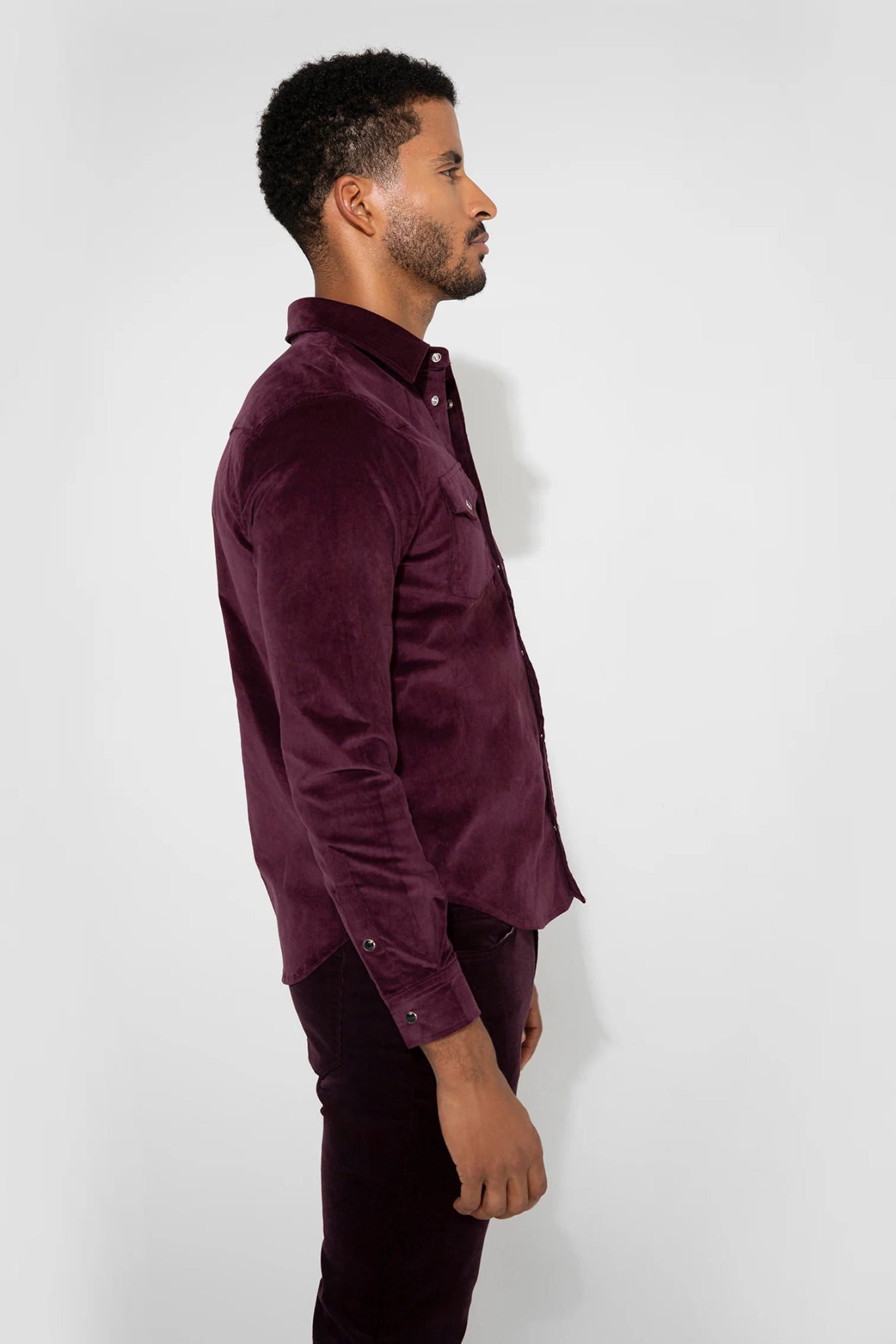 Monfrère Monfrère Eastwood Needle Cord Shirt Endless Waves