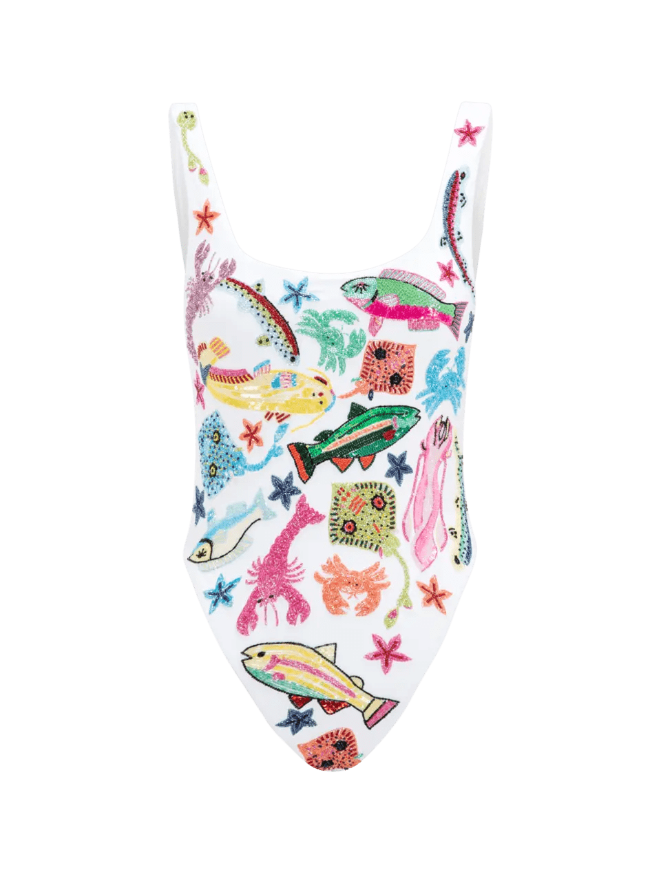 Oceanus Arizona Beaded Swimsuit - Endless Waves