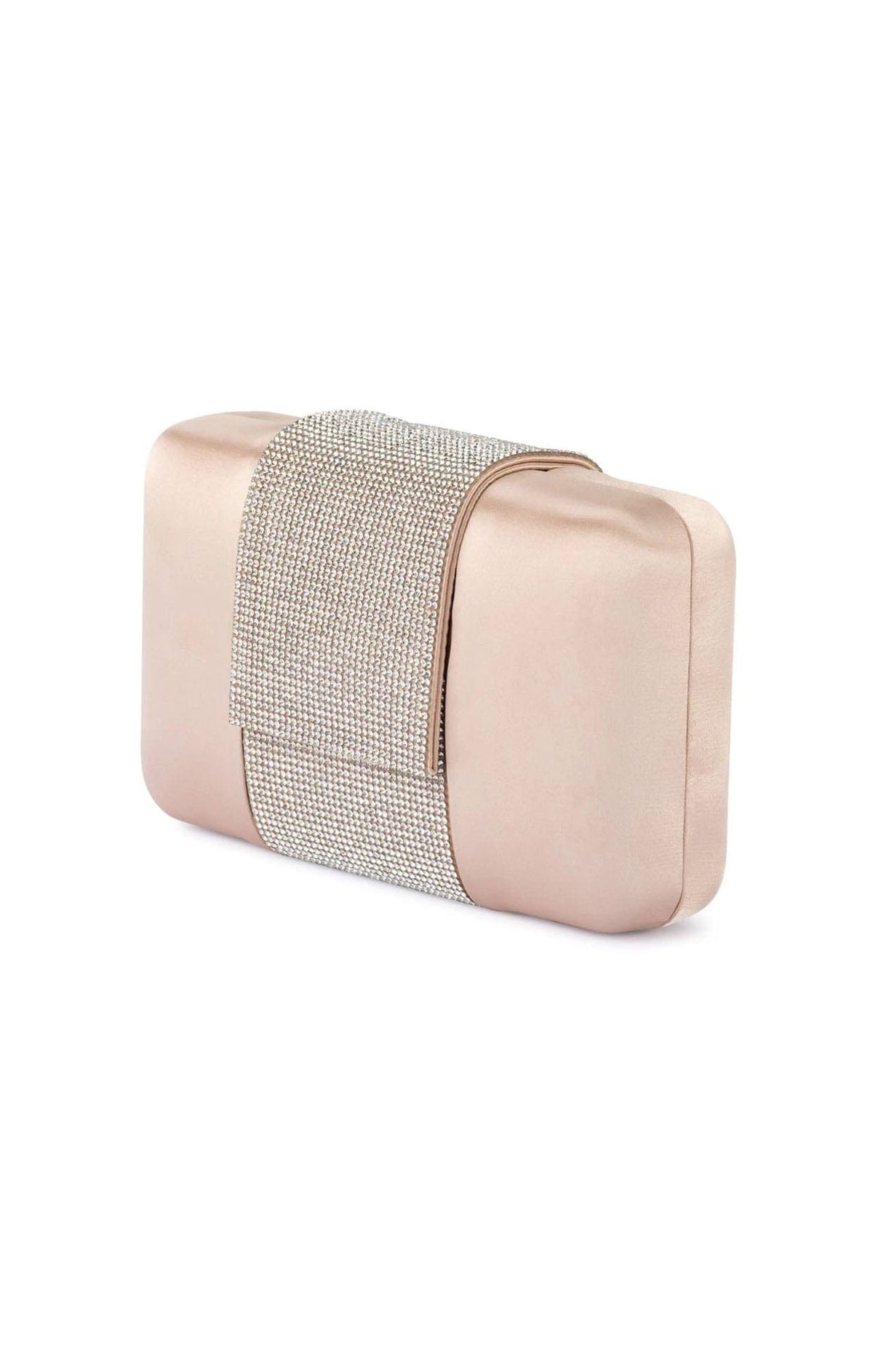 Olga Berg Aubrey Crystal Clutch - Endless Waves