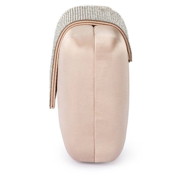 Olga Berg Aubrey Crystal Clutch - Endless Waves