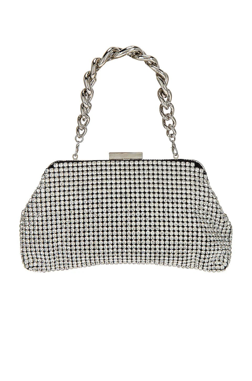 Olga Berg Olga Berg Jerry Crystal Vintage Clutch Endless Waves