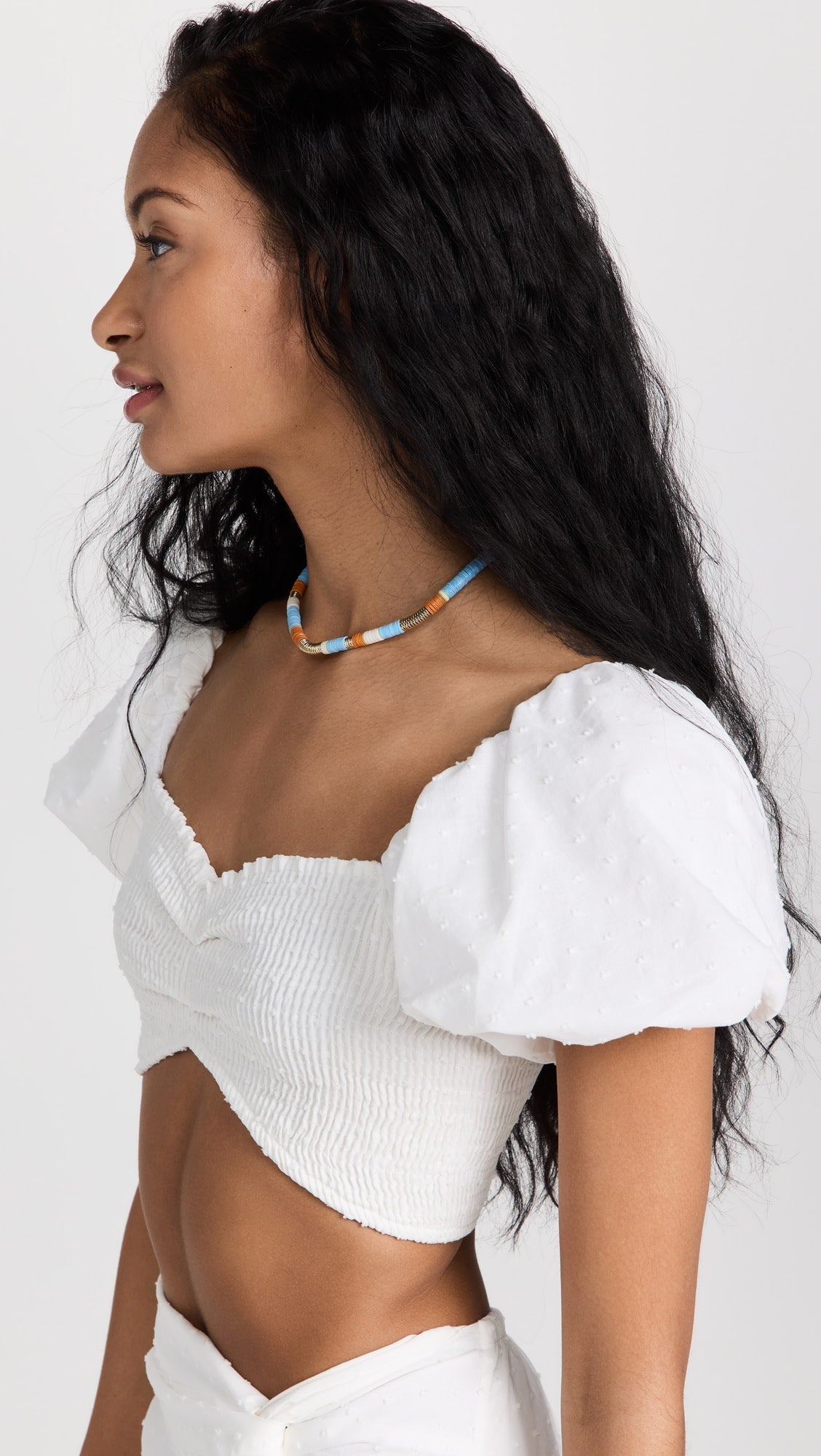 Peixoto Louisa Crop Top - Endless Waves