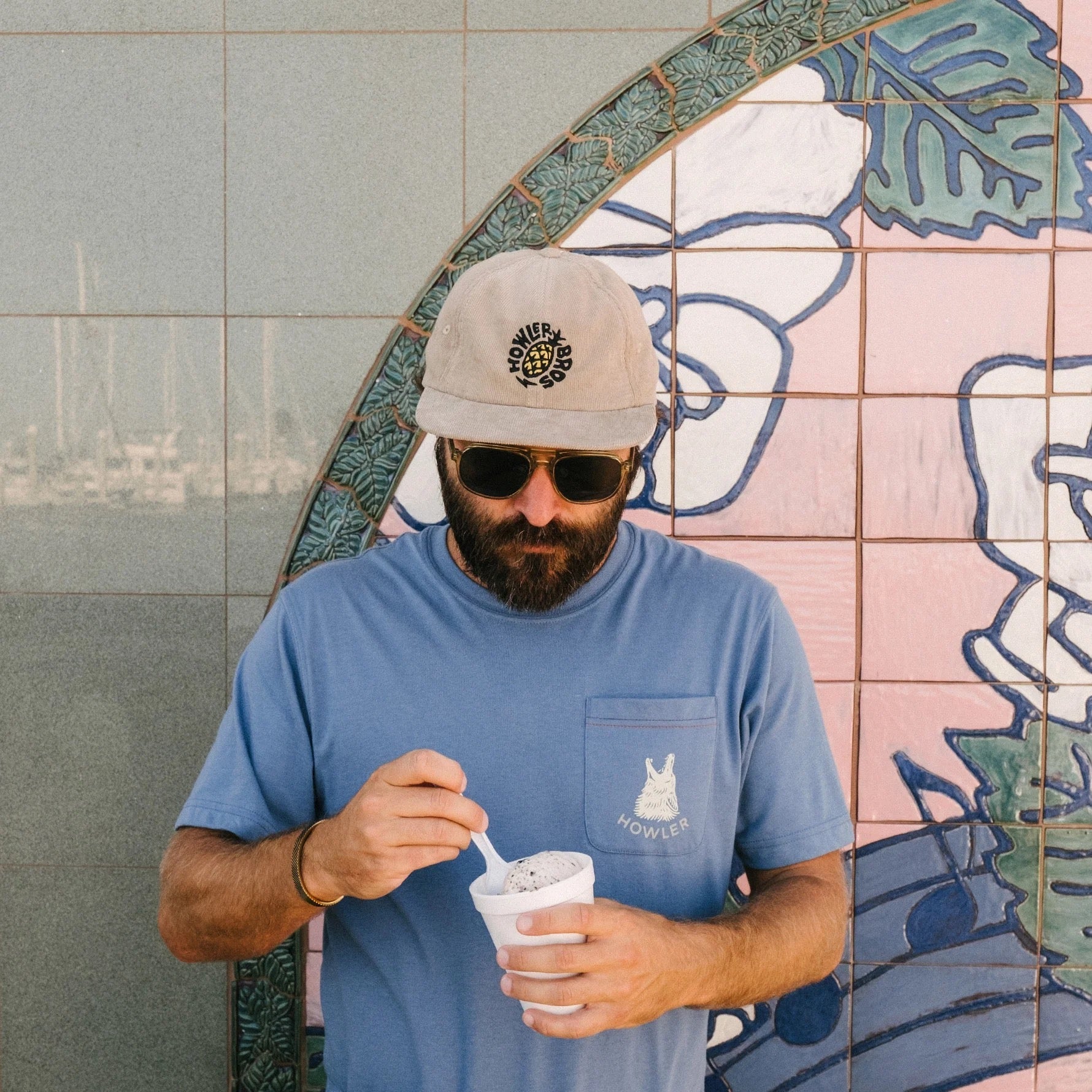 Pineapple Badge Strapback - Endless Waves