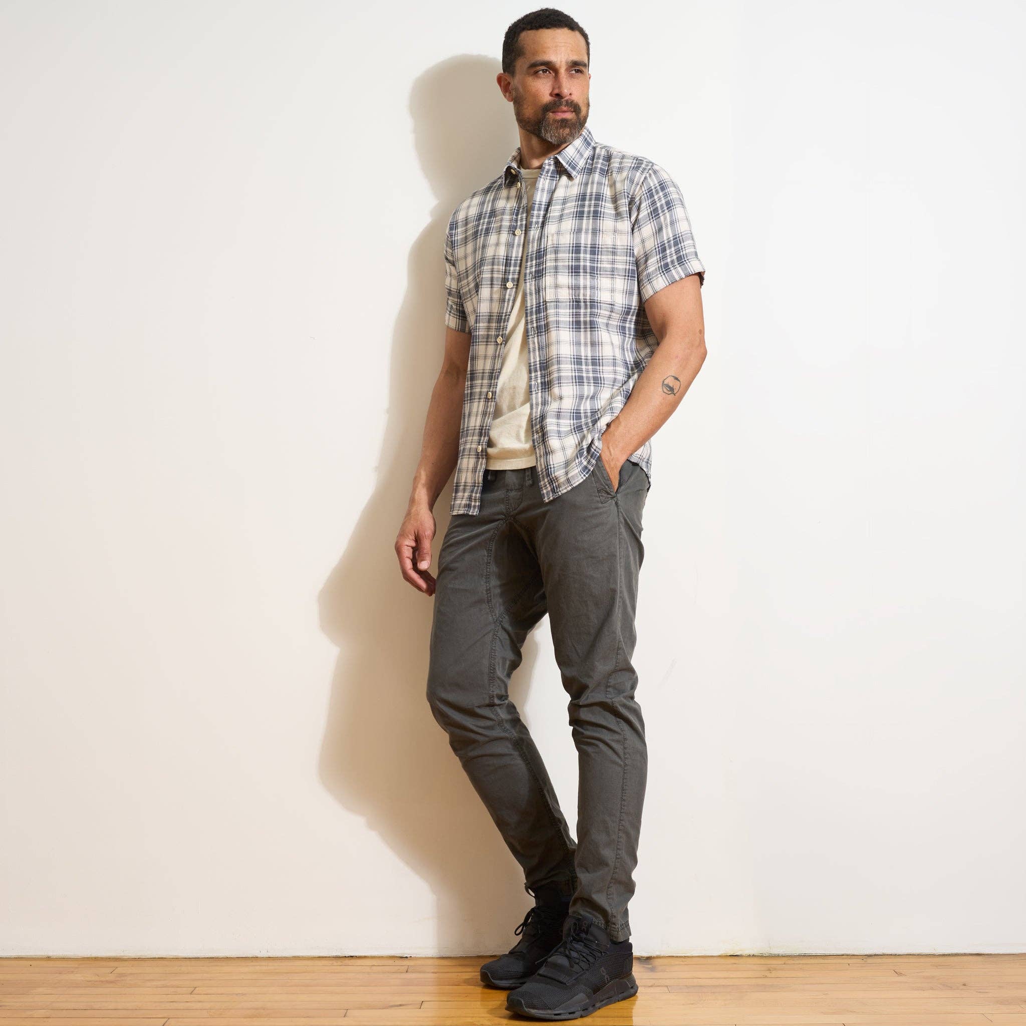 Rowan Bray Short Sleeve Plaid Shirt