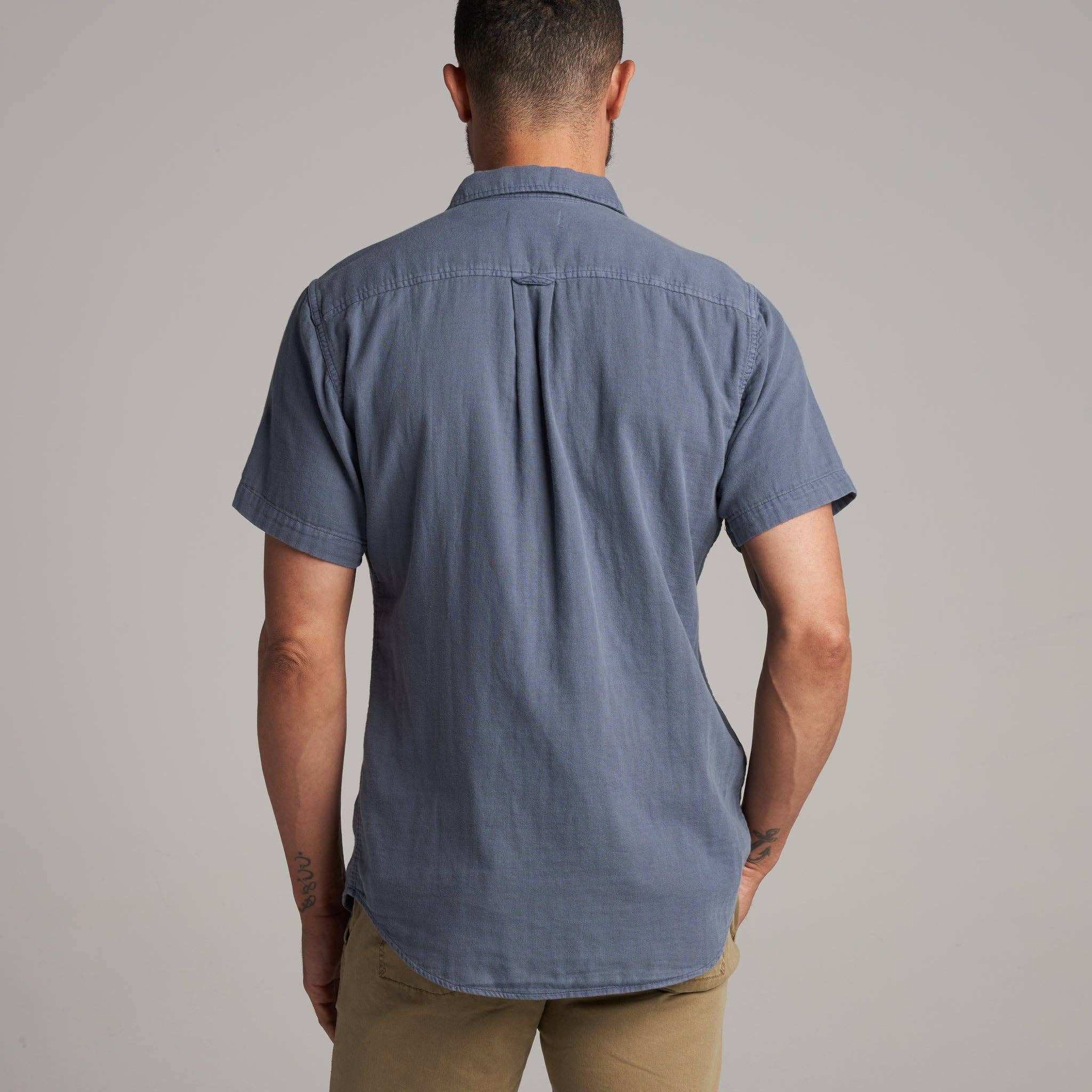Rowan Leeds Cotton Gauze Short Sleeve Shirt