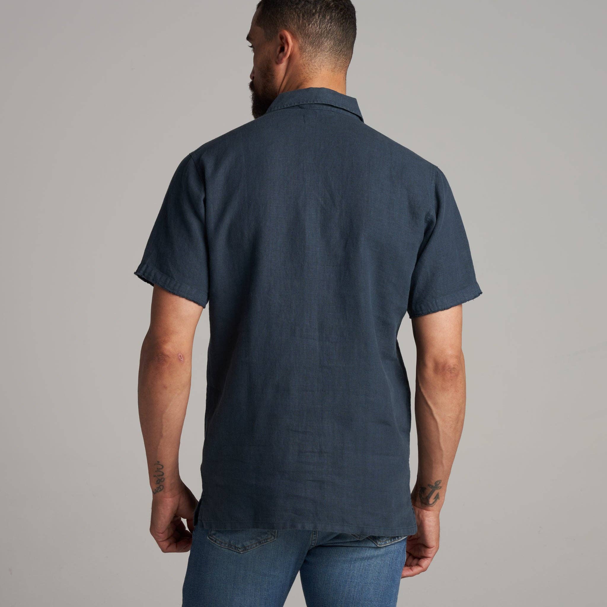 Rowan Lyons Short Sleeve Linen Shirt