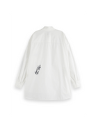 Scotch & Soda Embroidered Poplin Shirt - Endless Waves