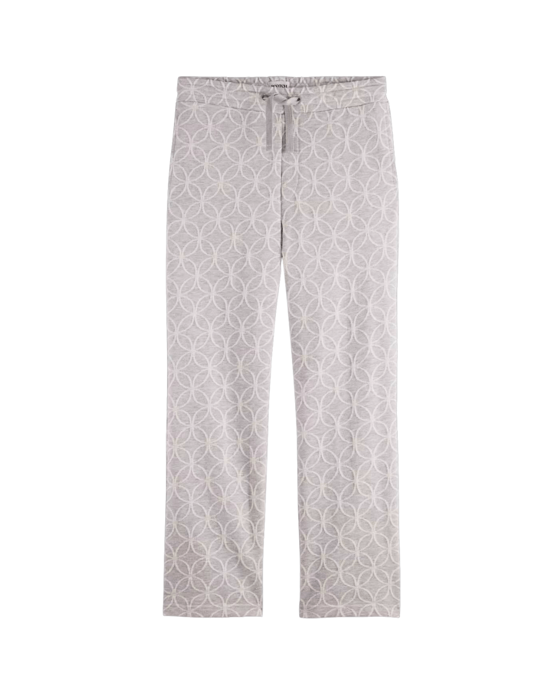 Scotch & Soda Jacquard Terry Relaxed Straight Fit Sweatpant - Endless Waves