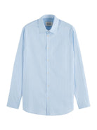 Scotch & Soda Regular Fit Dobby Shirt - Endless Waves