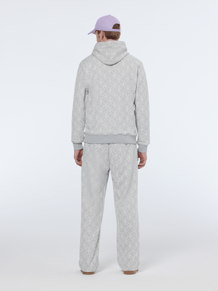 Scotch & Soda Regular Fit Jacquard Hoodie - Endless Waves