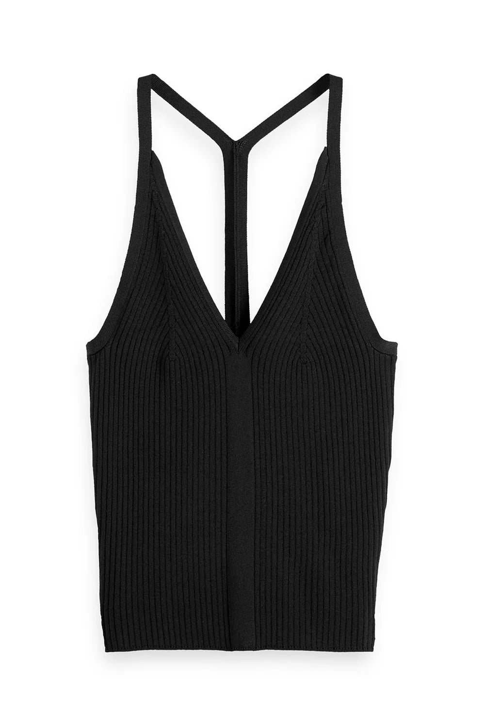 Scotch & Soda Rib Racer Knitted Tank - Endless Waves