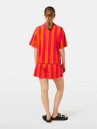 Scotch & Soda Terry Cloth Camp Shirt - Endless Waves