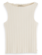 Scotch & Soda Women's Structured Rib Tank - Endless Waves