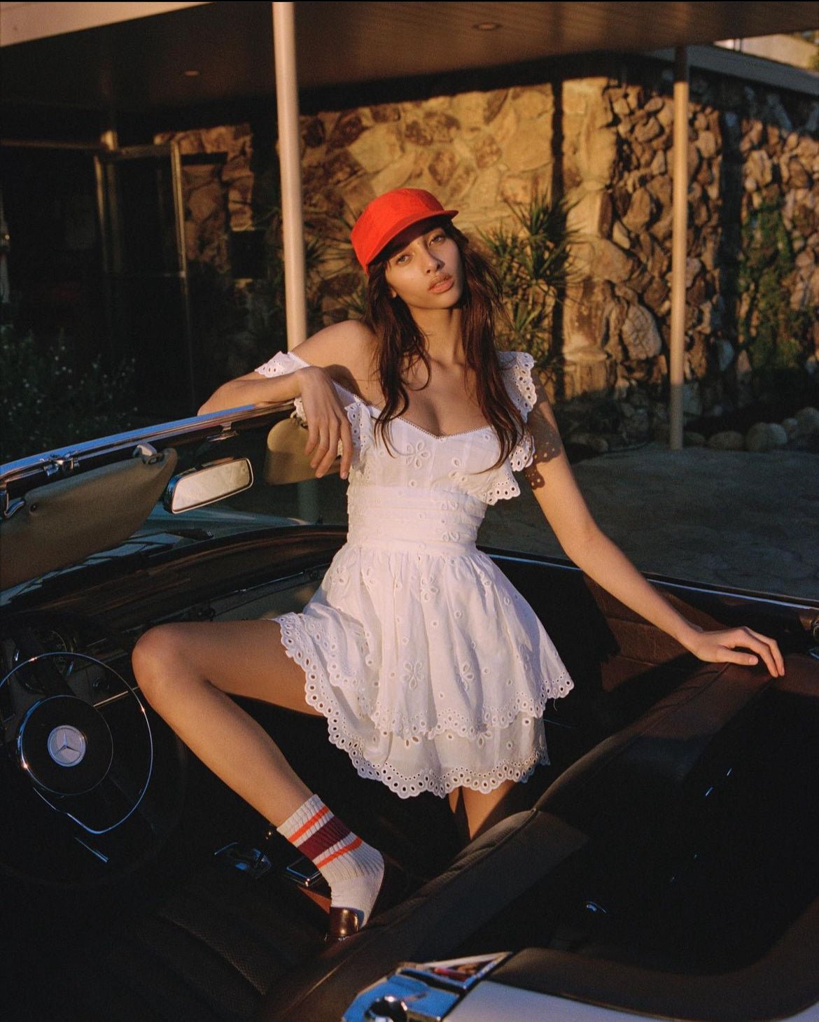 For Love & Lemons For Love & Lemons Serena Dress Endless Waves