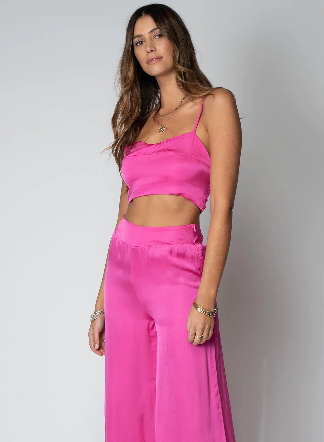 Silky Le Bra Top - Endless Waves