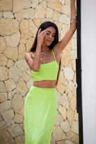 Silky Le Bra Top - Endless Waves