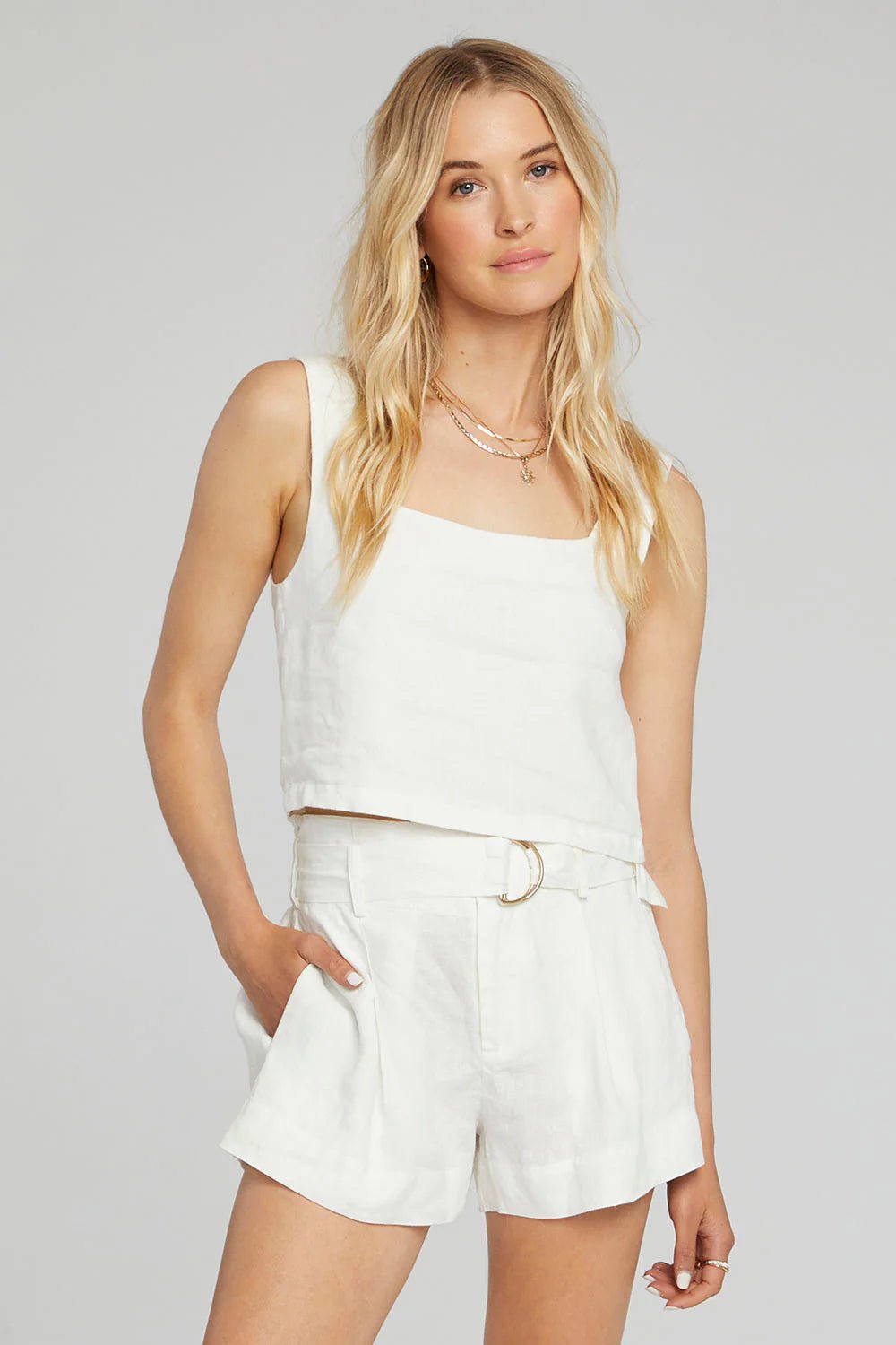 Saltwater Luxe Saltwater Luxe Soleil Tank Endless Waves