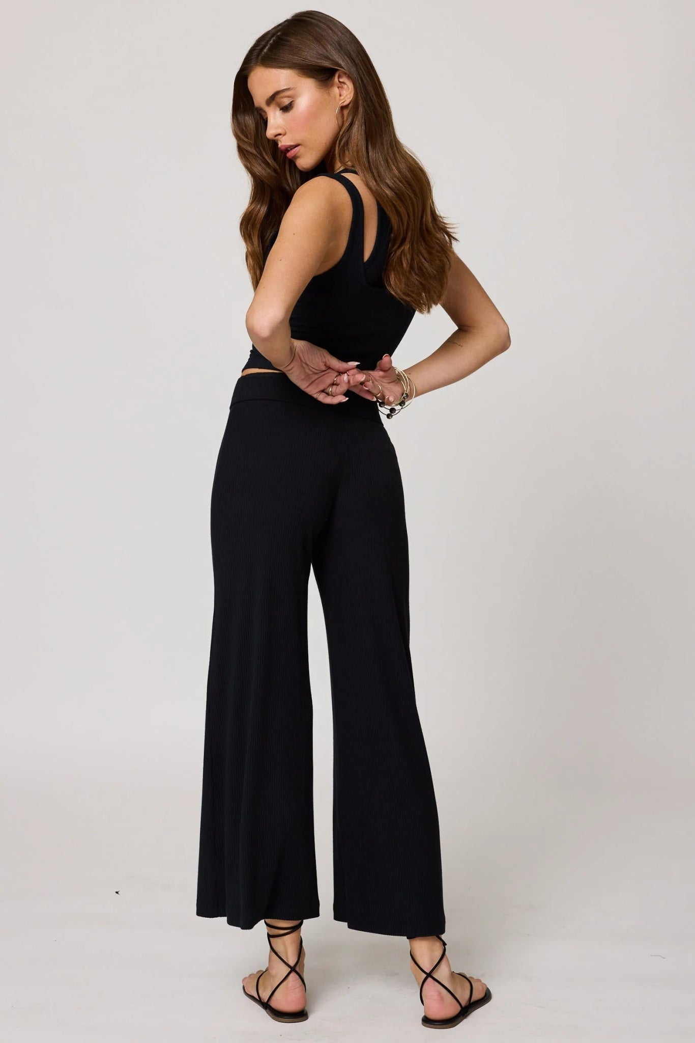 Stillwater The Rib Wide Leg Pant - Endless Waves