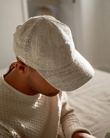 Sunny Life Blanco Hemp Cap