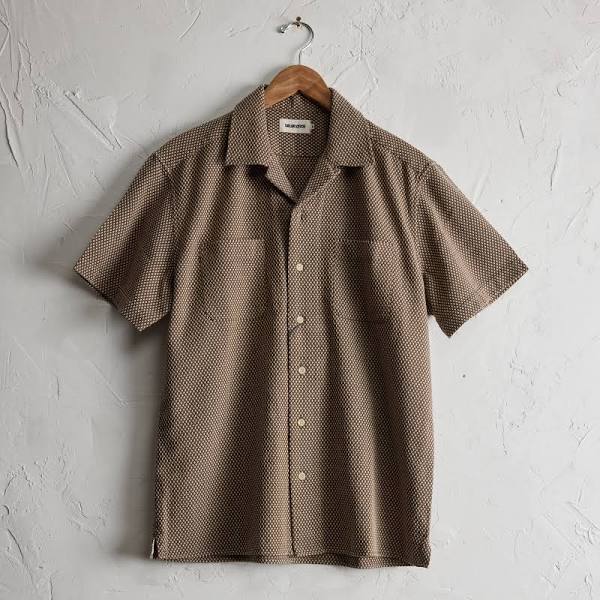 Taylor Stitch Conrad Shirt in Cocoa Dobby - Endless Waves