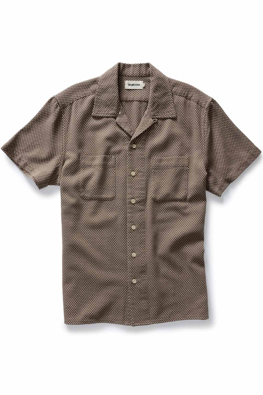 Taylor Stitch Conrad Shirt in Cocoa Dobby - Endless Waves