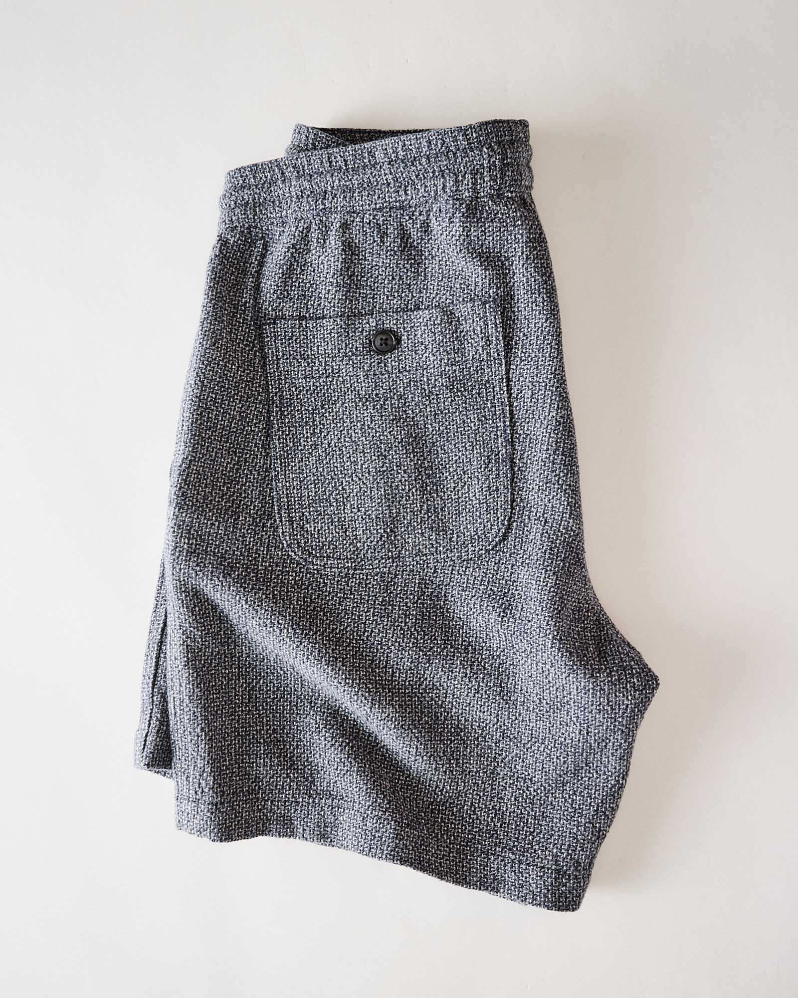 Taylor Stitch The Après Short in Linen Tweed - Endless Waves