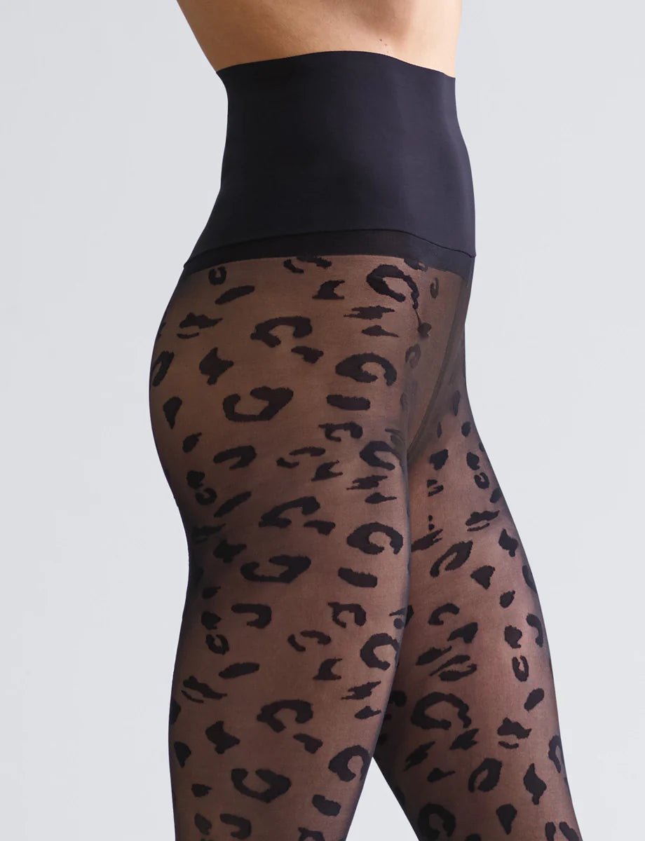Commando Commando Sheer Leopard Tights Endless Waves