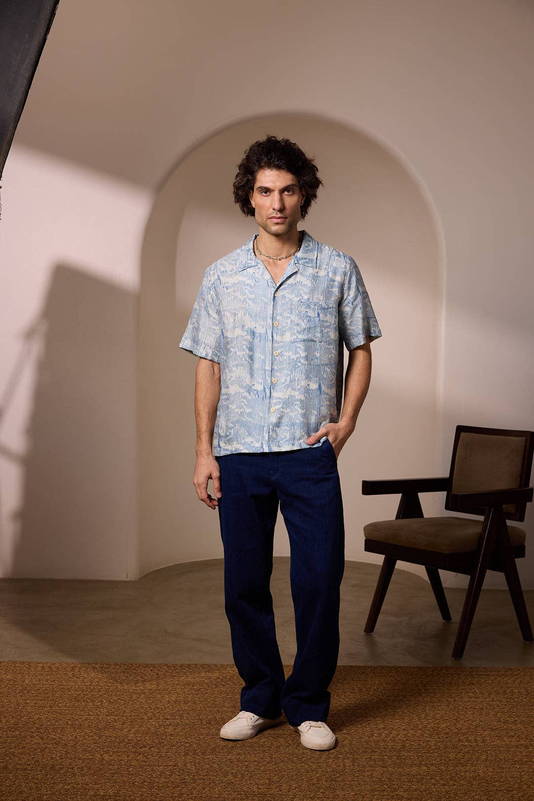 Umber & Ochre Khushi Camp Shirt