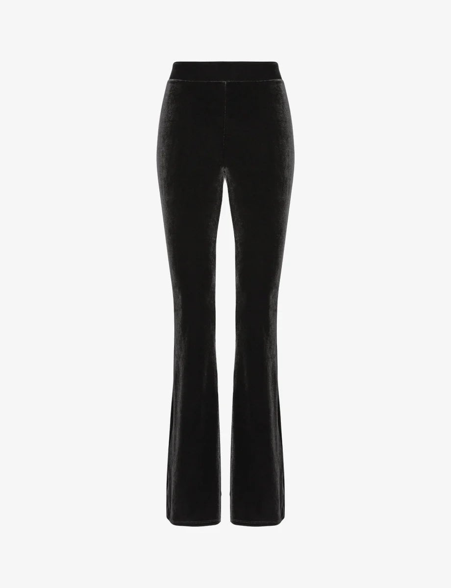 Velvet Flare Leggings - Endless Waves