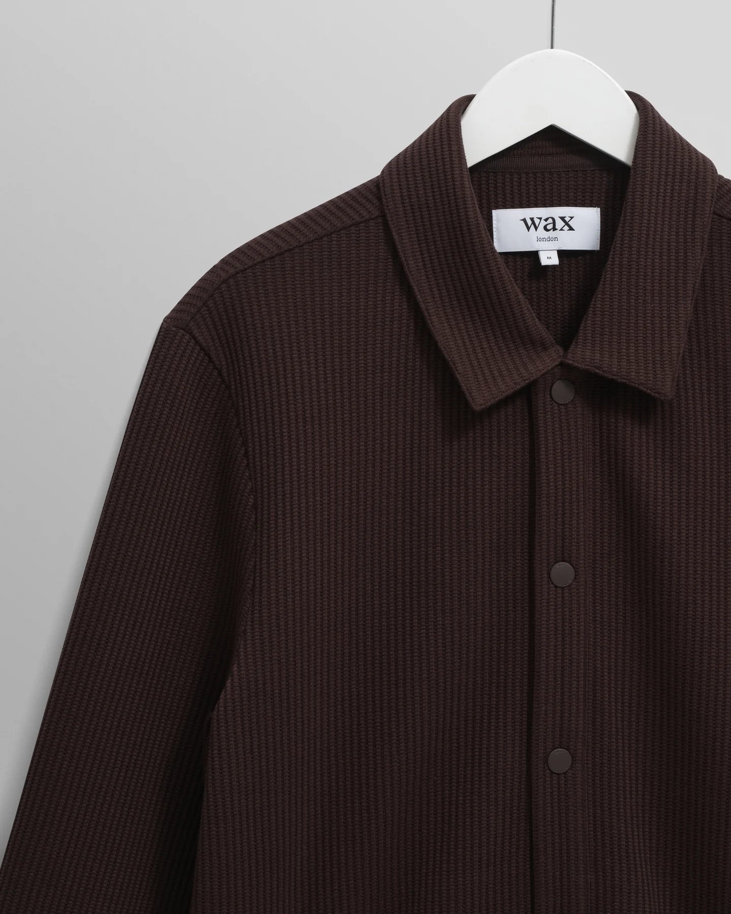 Wax London Wax London Hays Structured Waffle Overshirt Endless Waves