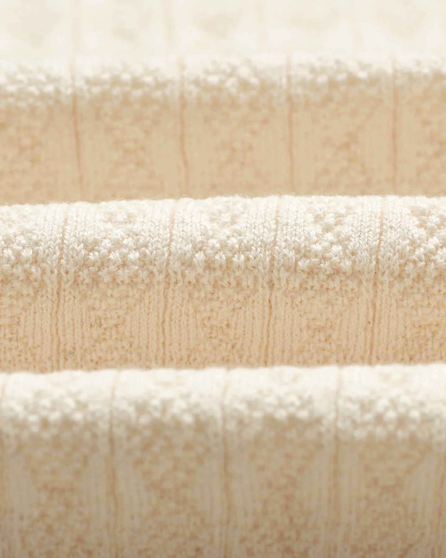 Wax London Wax London Oban Diamond Stripe Knitted Polo Endless Waves