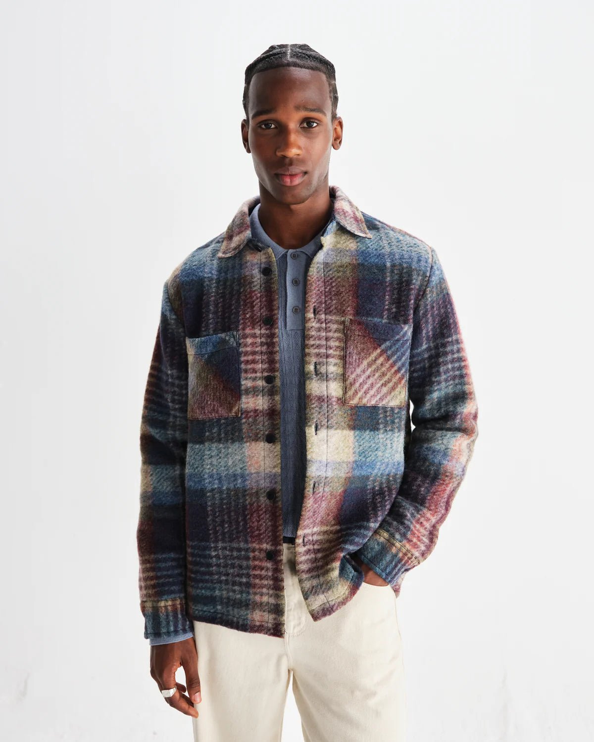 Wax London Wax London Whiting Overshirt Endless Waves