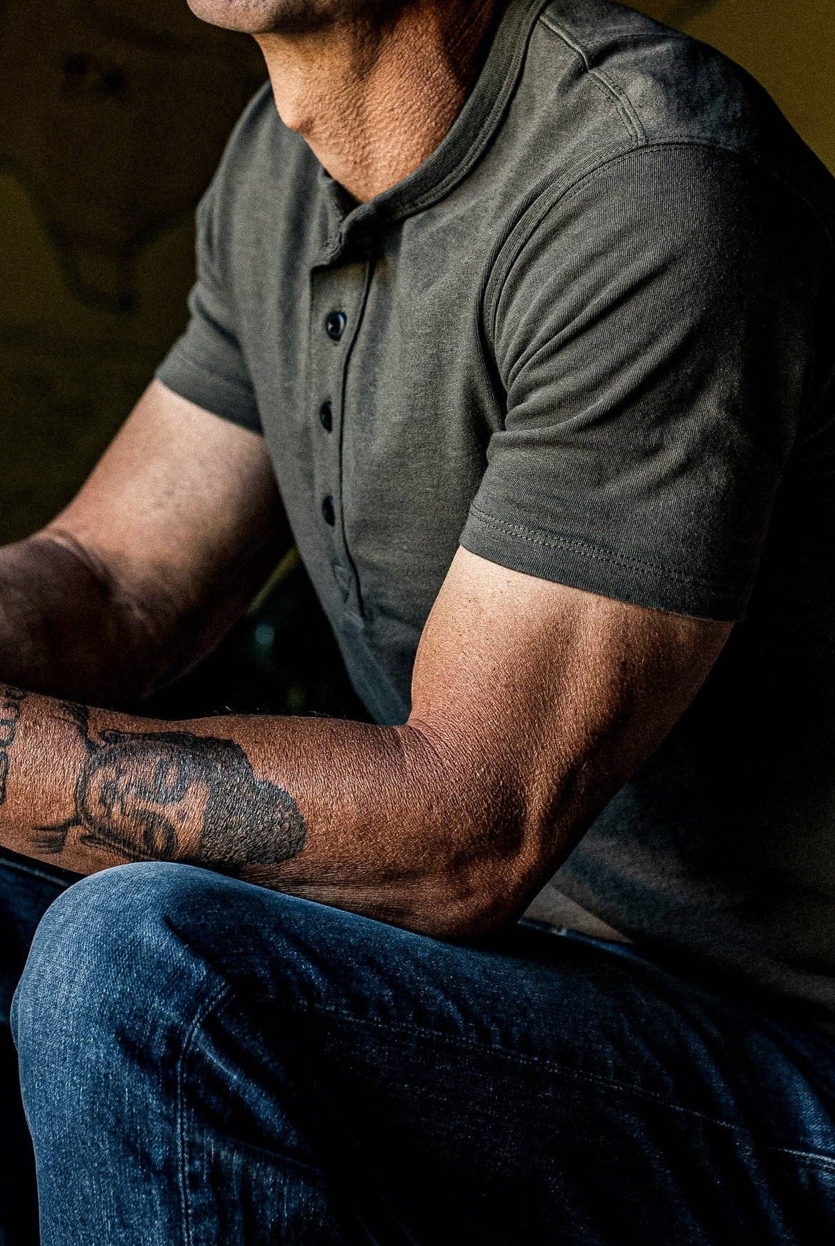 WiesMade Bolinas Heavyweight Cotton Henley