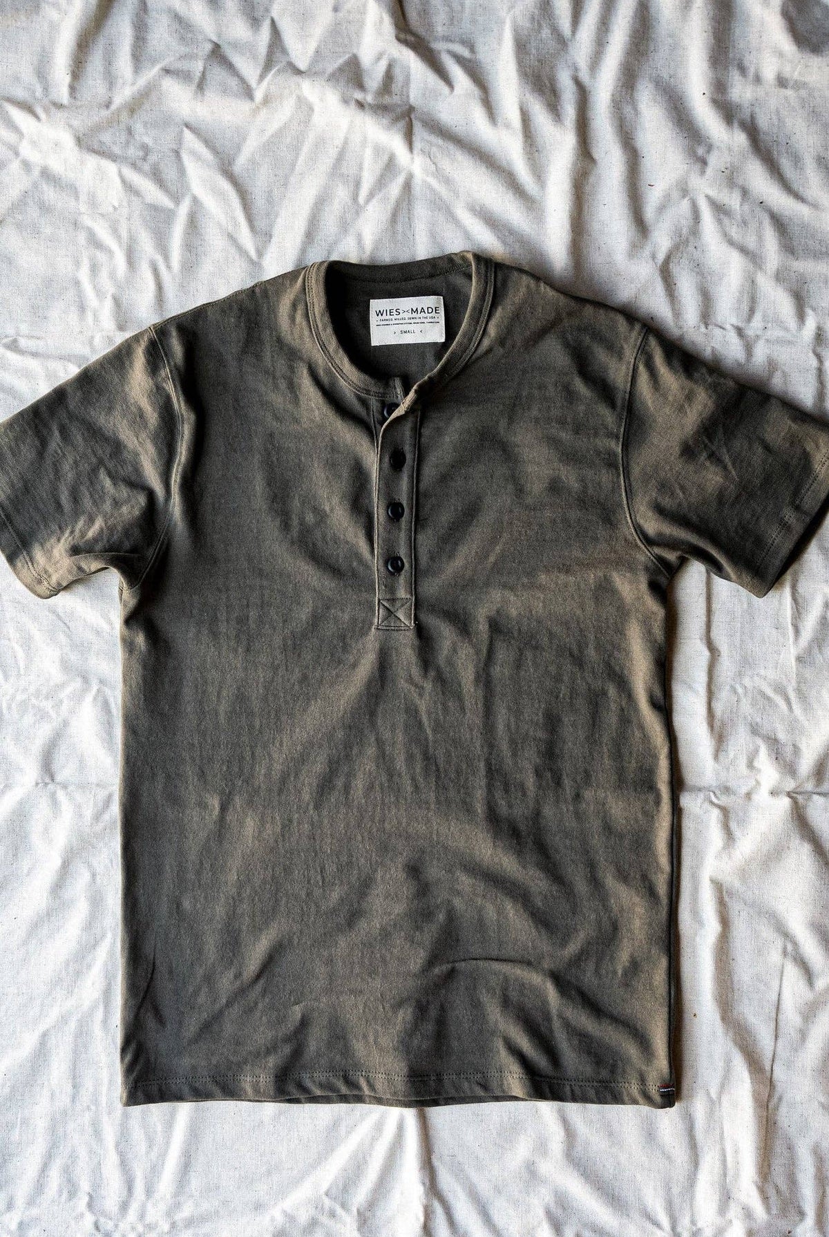 WiesMade Bolinas Heavyweight Cotton Henley