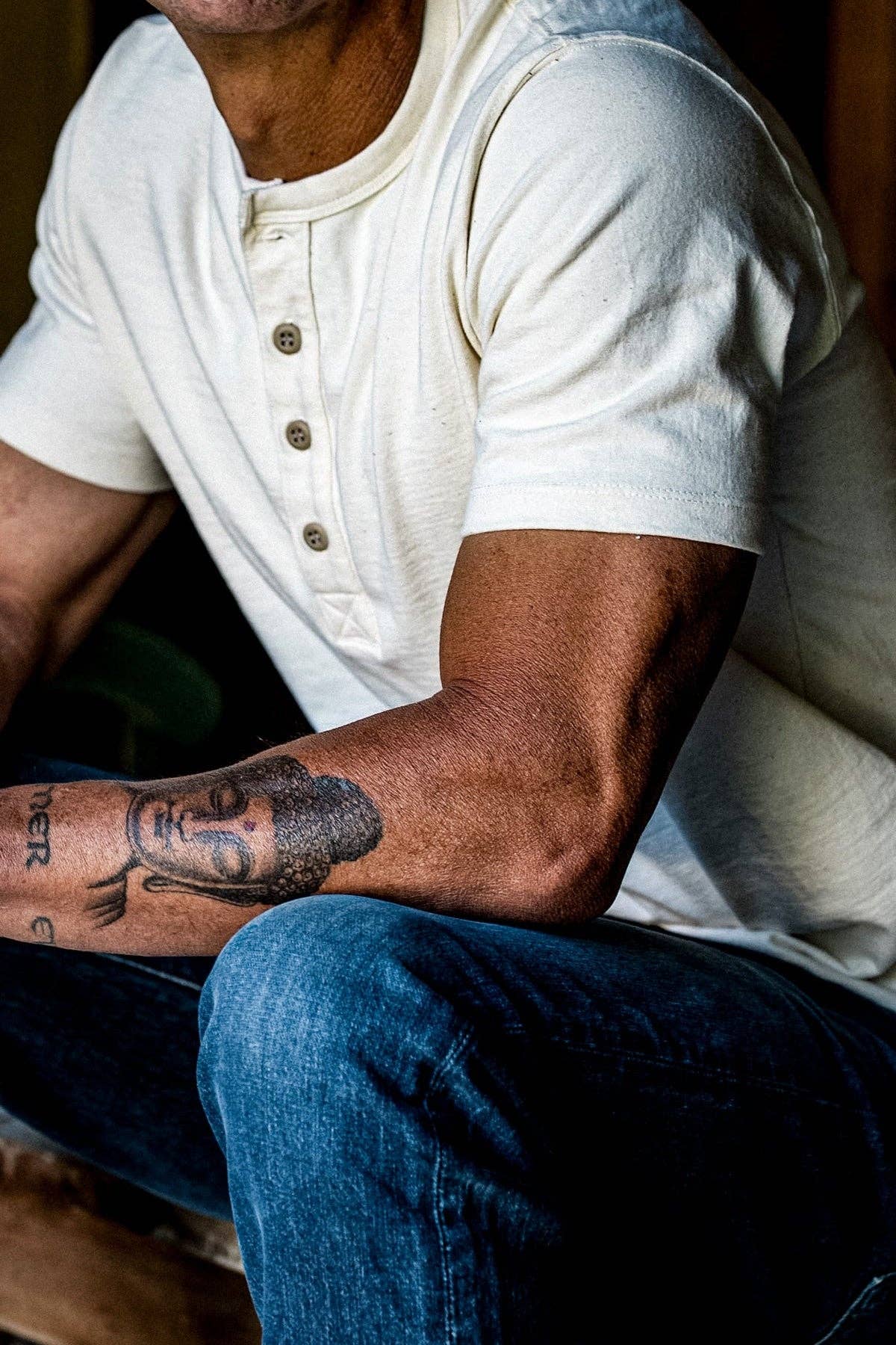 WiesMade Heavyweight Cotton Henley