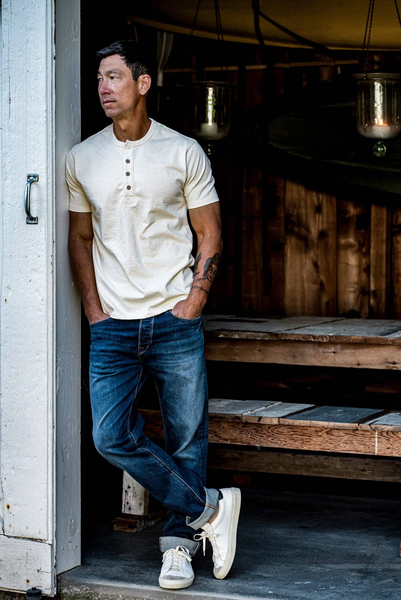 WiesMade Heavyweight Cotton Henley