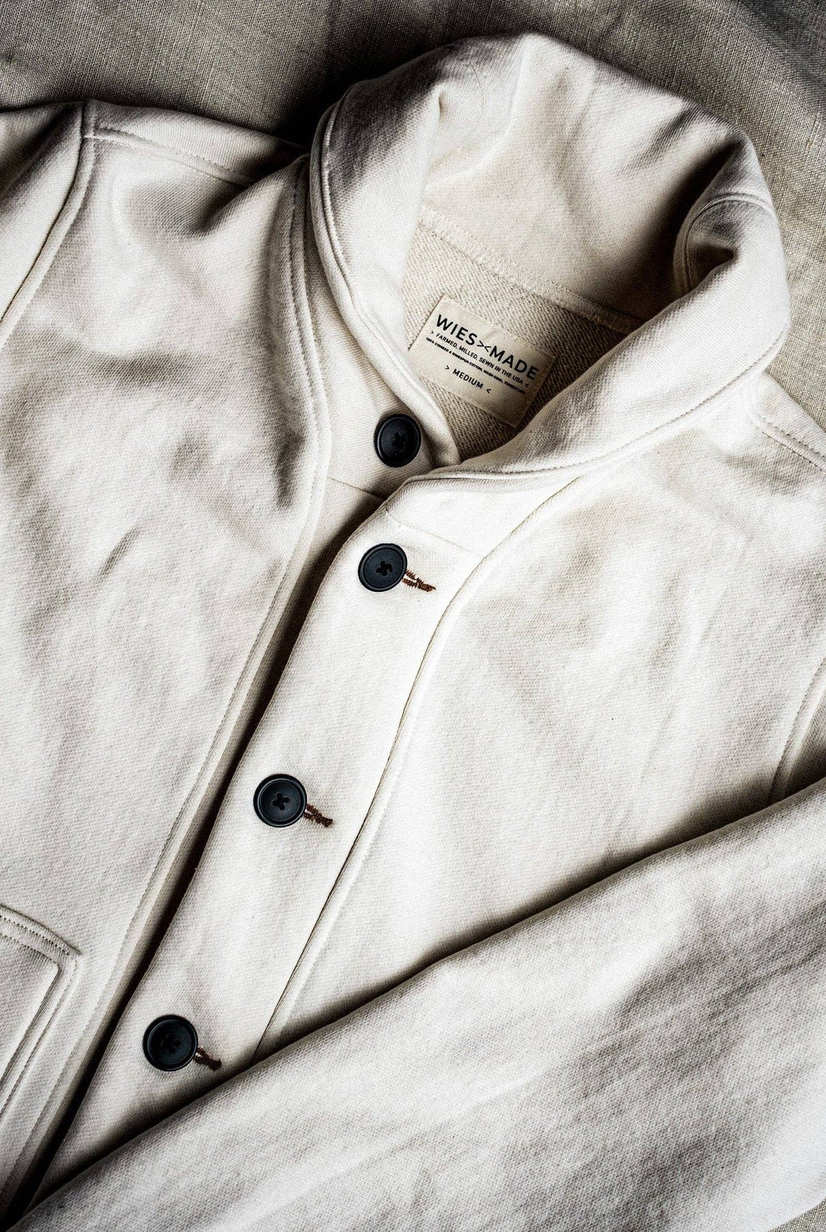 WiesMade Natural Bodega Cardigan